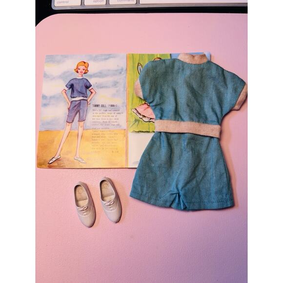 Vintage 1962 Ideal Tammy Doll BS-12 1 Original Box & Original Jumper Platinum - Picture 12 of 13